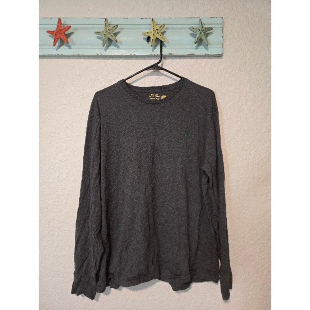 Polo Ralph Lauren Grey Long Sleeve Tee